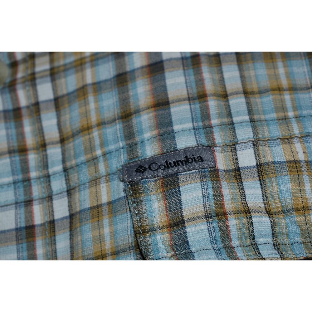 Columbia Titanium Fishing Shirt Men Size Large Performance Camping Hiking Vented - Picture 4 of 8